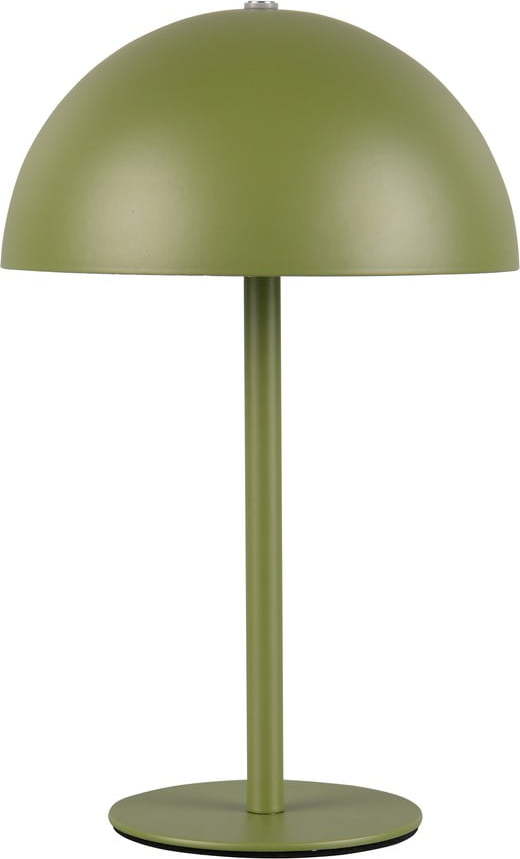 Zelená LED stolní lampa s kovovým stínidlem (výška 21 cm) Munoz – Reality Reality
