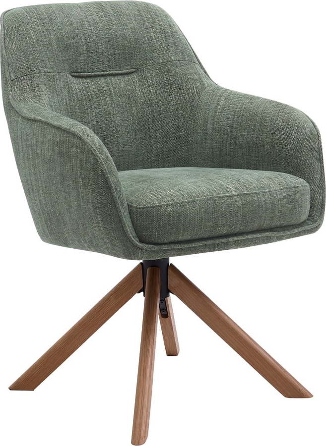 Zelená čalouněná jídelní křesla v sadě 2 ks Avola – Unique Furniture Unique Furniture
