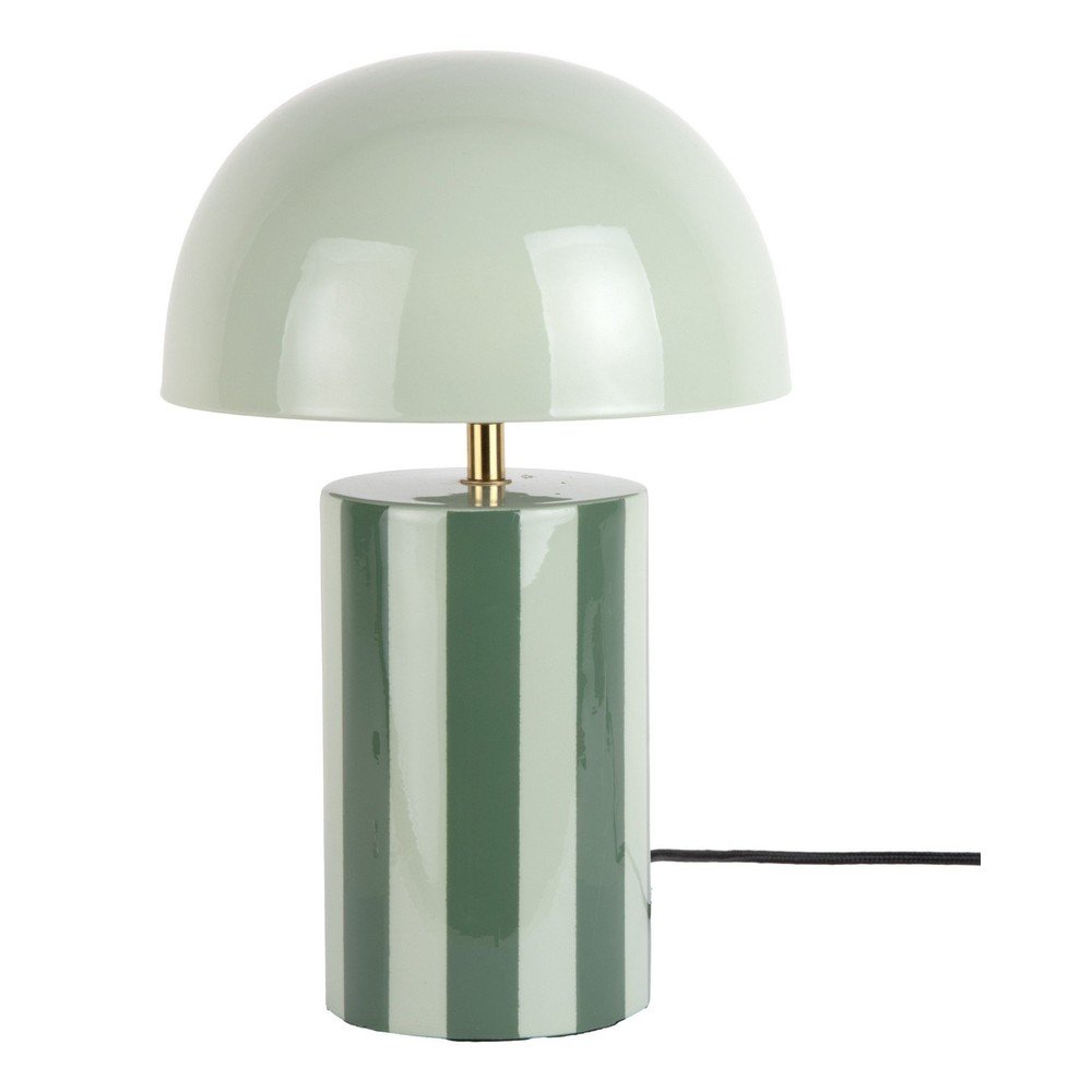 Zelená kovová stolní lampa (výška 34 cm) Rayado – Leitmotiv Leitmotiv