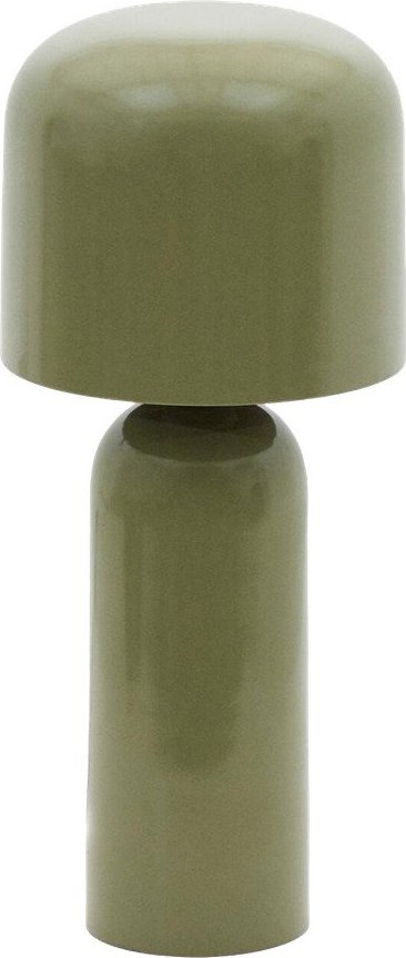 Zelená kovová stolní lampa (výška 38 cm) Monze – Kave Home Kave Home