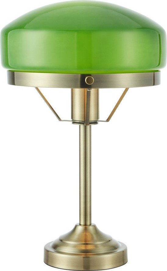 Zelená/v mosazné barvě stolní lampa (výška 39 cm) Aurelia – Markslöjd Markslöjd
