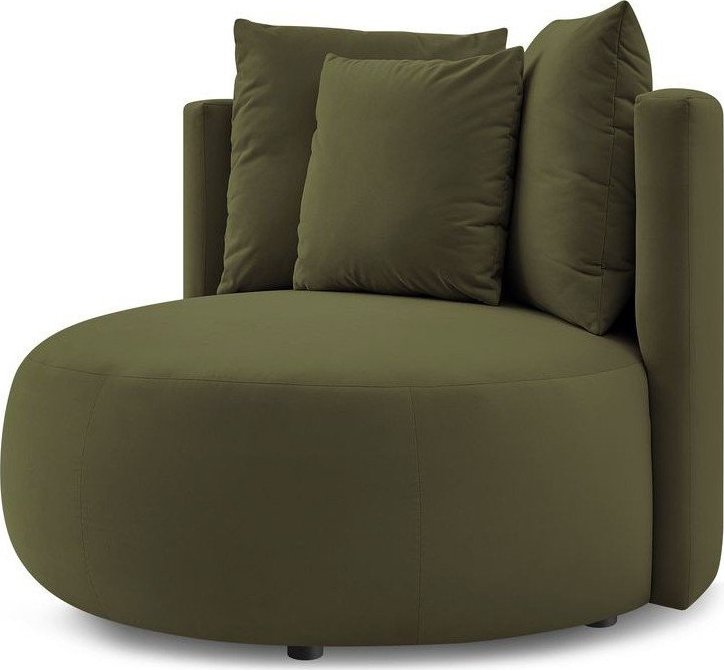 Zelené sametové křeslo Cesar – Bobochic Paris Bobochic Paris