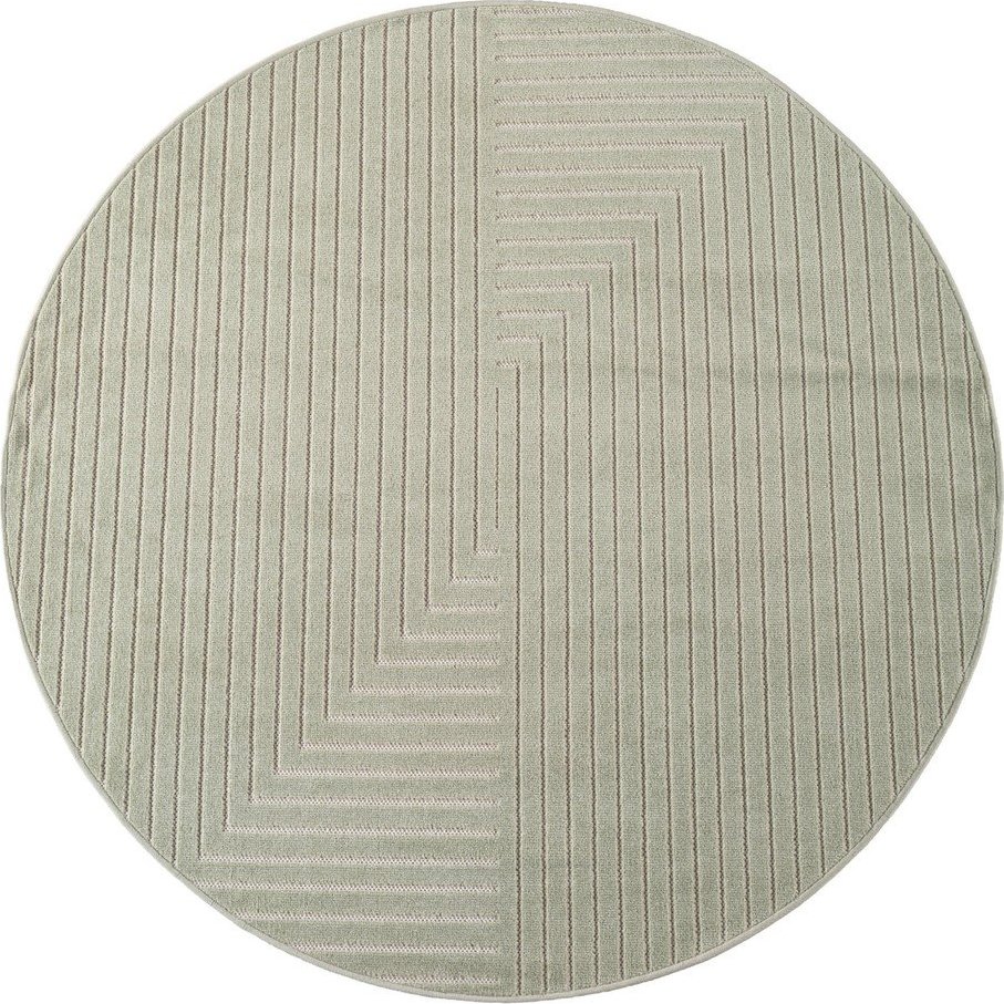 Zelený kulatý vnitřní a venkovní koberec ø 160 cm Nova 1202 – Ayyildiz Carpets Ayyildiz Carpets