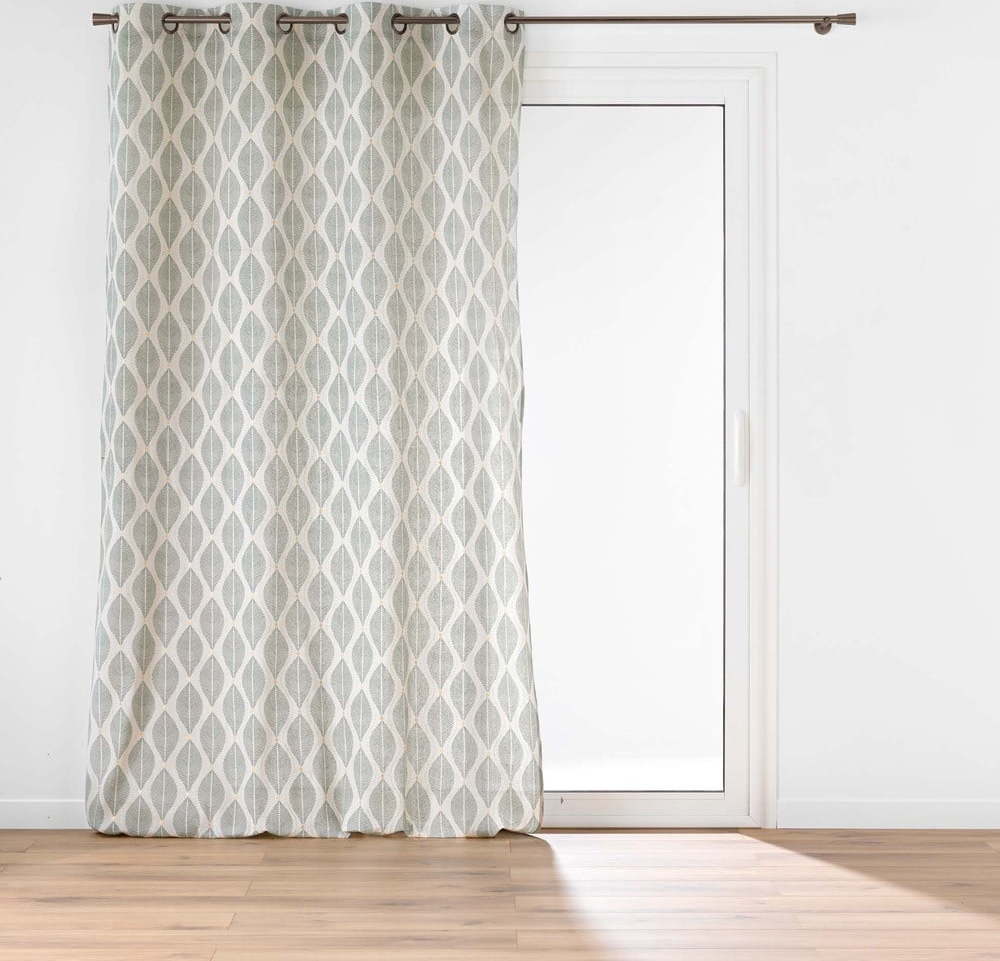 Zelený/béžový závěs 140x240 cm Maho – douceur d'intérieur Douceur d intérieur