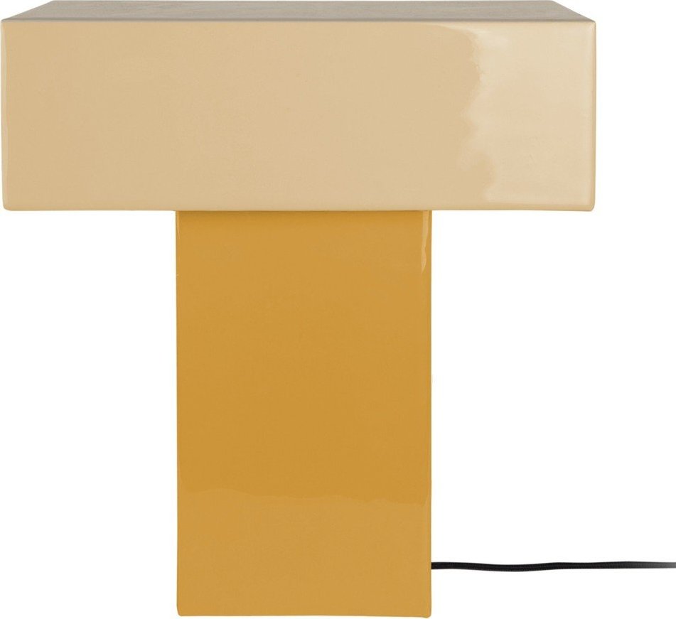 Žlutá stolní lampa (výška 35 cm) Grato Recto – Leitmotiv Leitmotiv