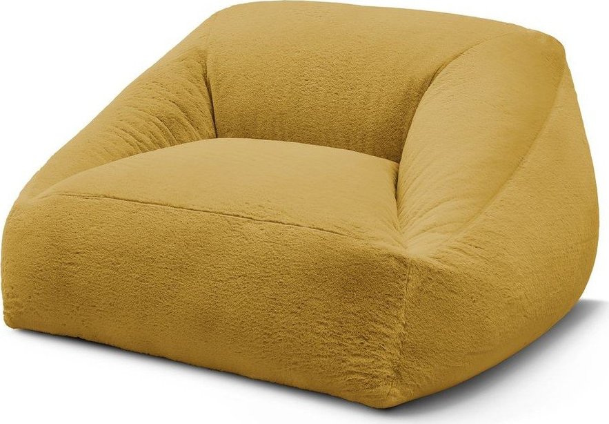 Žluté křeslo z umělé kožešiny Lilibet – Bobochic Paris Bobochic Paris