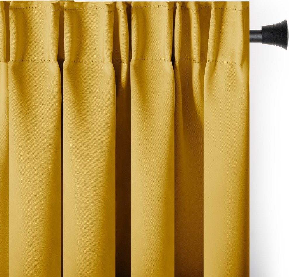 Žlutý dimout závěs 140x175 cm Kierra – Restilo Restilo