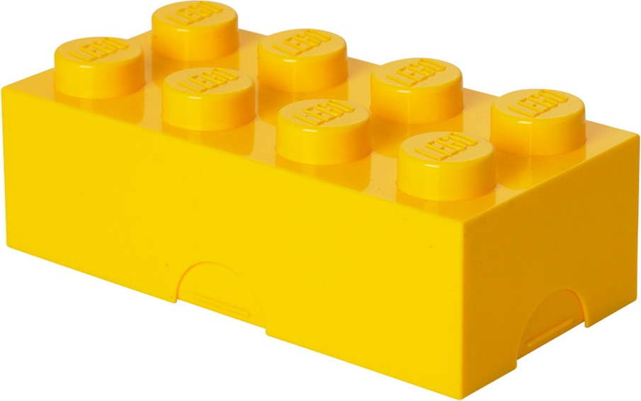 Žlutý plastový dětský úložný box 20x10x7 cm – LEGO® LEGO