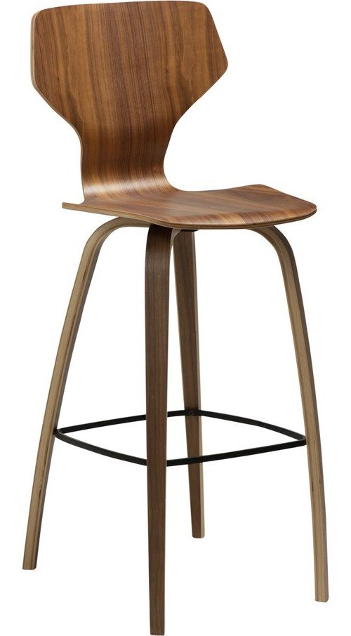Barová židle v tmavě přírodní barvě (výška sedáku 75 cm) S.I.T – DAN-FORM Denmark ​​​​​DAN-FORM Denmark