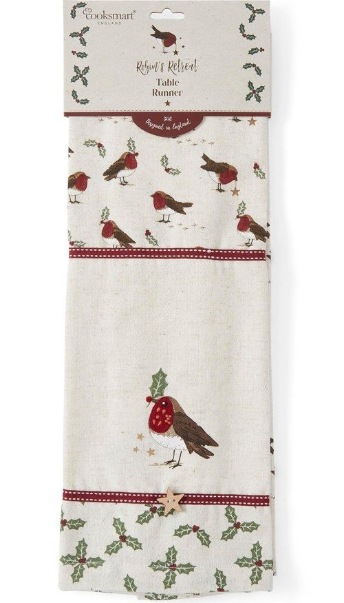 Běhoun na stůl 45x200 cm Robin's Retreat – Cooksmart ® Cooksmart