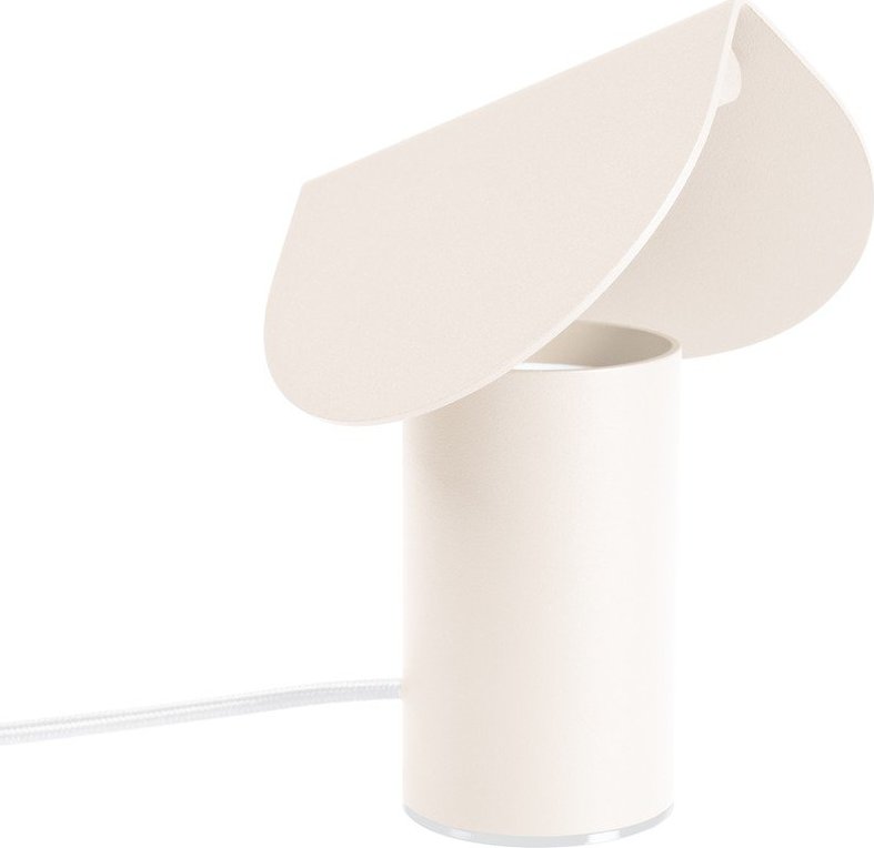Béžová hliníková LED stolní lampa (výška 15 cm) BISCUIT – Thoro Thoro