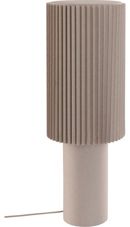Béžová látková stojací lampa (výška 80 cm) Harriet – Jotex Jotex