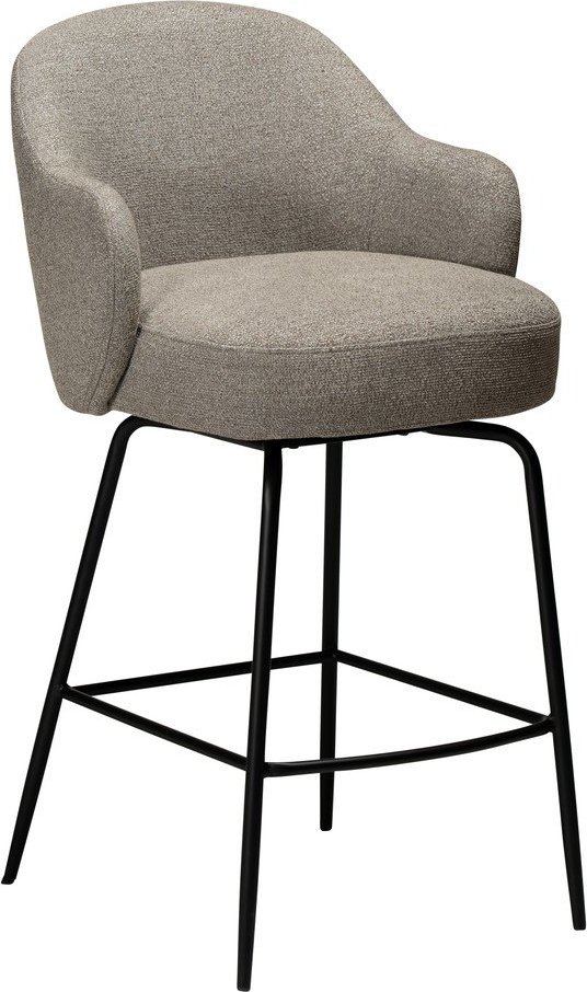 Béžová otočná barová židle (výška sedáku 70 cm) Bae – DAN-FORM Denmark ​​​​​DAN-FORM Denmark