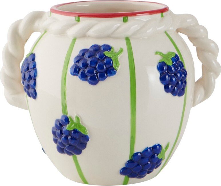 Bílá váza (výška 13 cm) Berries – Ellos Home Ellos Home