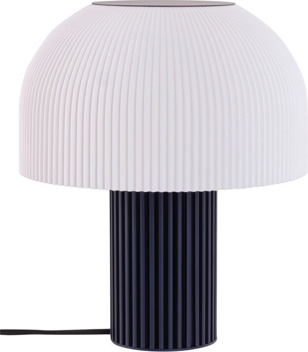 Bílá/modrá plastová stolní lampa (výška 29 cm) Maya – Jotex Jotex