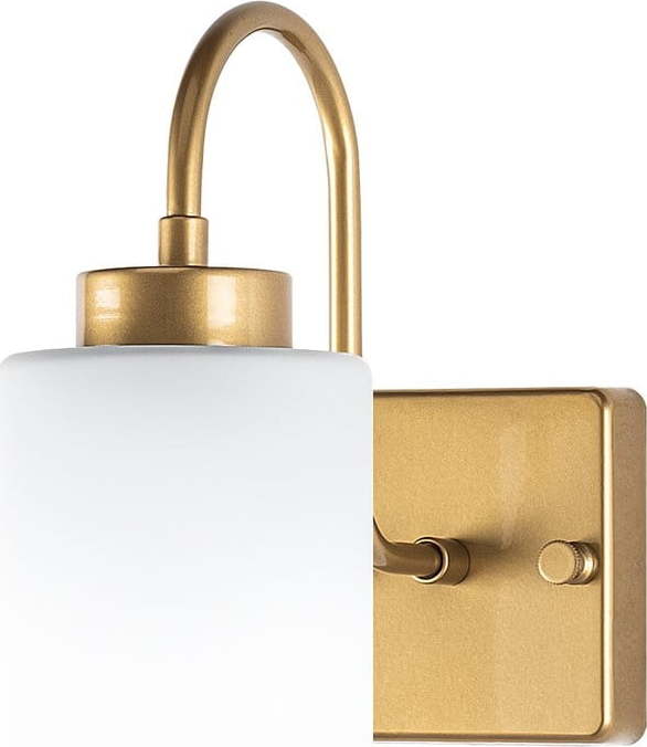 Bílé/ve zlaté barvě nástěnné svítidlo ø 10 cm Duzsuz – Opviq lights Opviq lights