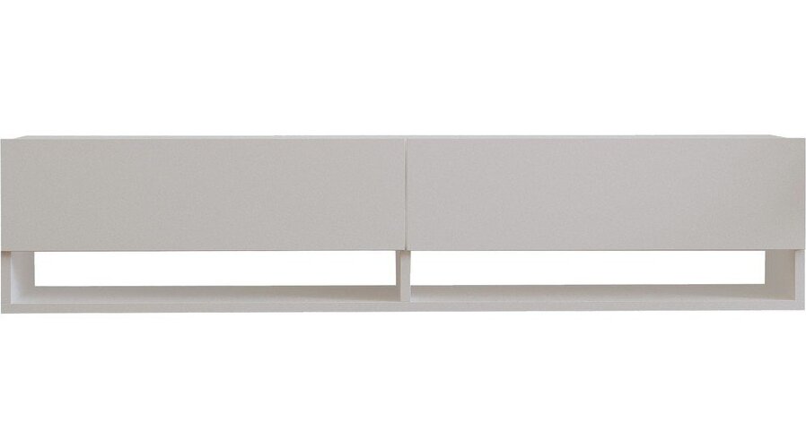Bílý TV stolek 141x31x30 cm Arges – Kalune Design Kalune Design