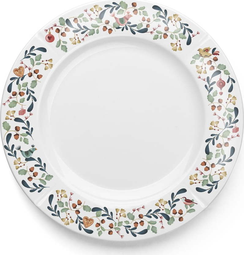 Bílý porcelánový talíř ø 27 cm Grand Cru Cottage – Rosendahl Rosendahl