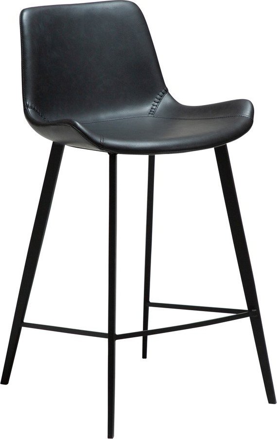 Černá barová židle (výška sedáku 65 cm) Hype – DAN-FORM Denmark ​​​​​DAN-FORM Denmark