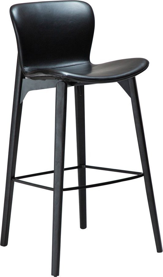 Černá barová židle (výška sedáku 68 cm) Paragon – DAN-FORM Denmark ​​​​​DAN-FORM Denmark