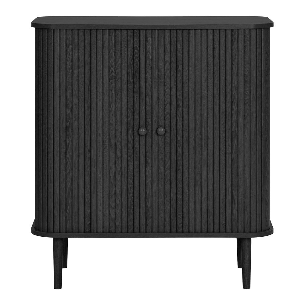 Černá komoda z borovicového dřeva 80x87x40 cm Nikko – House Nordic House Nordic