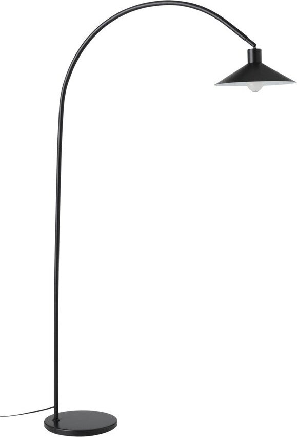 Černá kovová stojací lampa s ohybatelnou konstrukcí (výška 169 cm) Louisiana – Ellos Home Ellos Home
