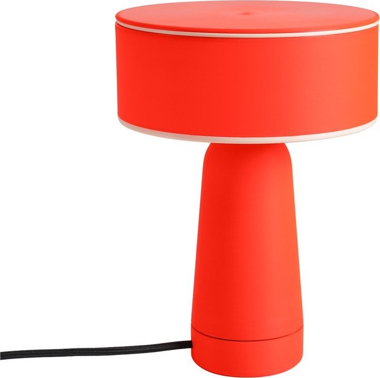 Červená plastová stolní lampa (výška 28 cm) AXO – Thoro Thoro