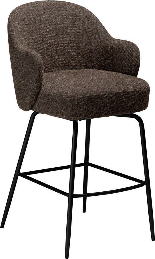 Hnědá otočná barová židle (výška sedáku 70 cm) Bae – DAN-FORM Denmark ​​​​​DAN-FORM Denmark
