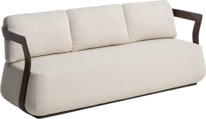 Hnědá/béžová čalouněná zahradní pohovka Tamaris – Kave Home Kave Home