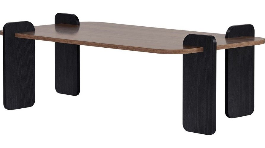 Hnědý konferenční stolek 60x120 cm Renard – Nordure Nordure