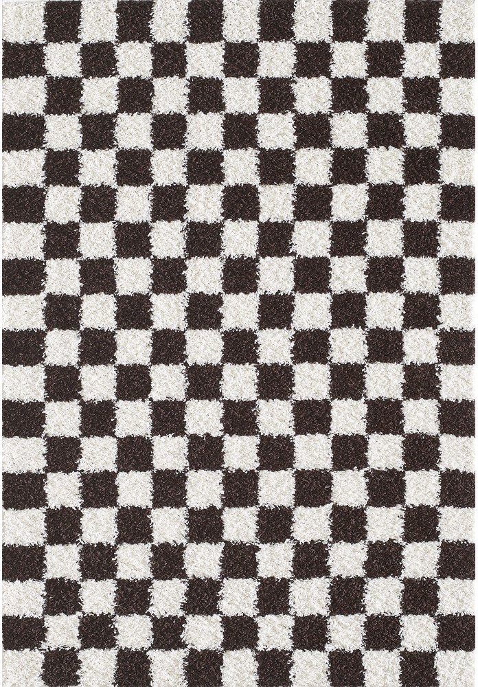 Hnědý/krémový koberec 160x230 cm Grida – ESTE Este