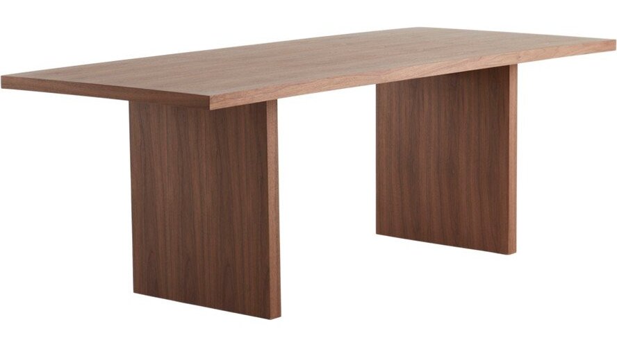 Jídelní stůl v dekoru ořechu 90x210 cm Aspelund – Jotex Jotex