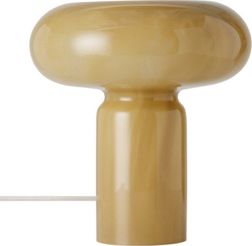 Khaki skleněná stolní lampa (výška 28 cm) Aurora – Ellos Home Ellos Home