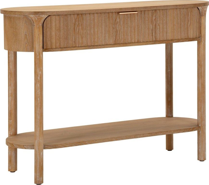 Konzolový stolek z jedlového dřeva v přírodní barvě 40x110 cm Gothenburg – Mauro Ferretti Mauro Ferretti