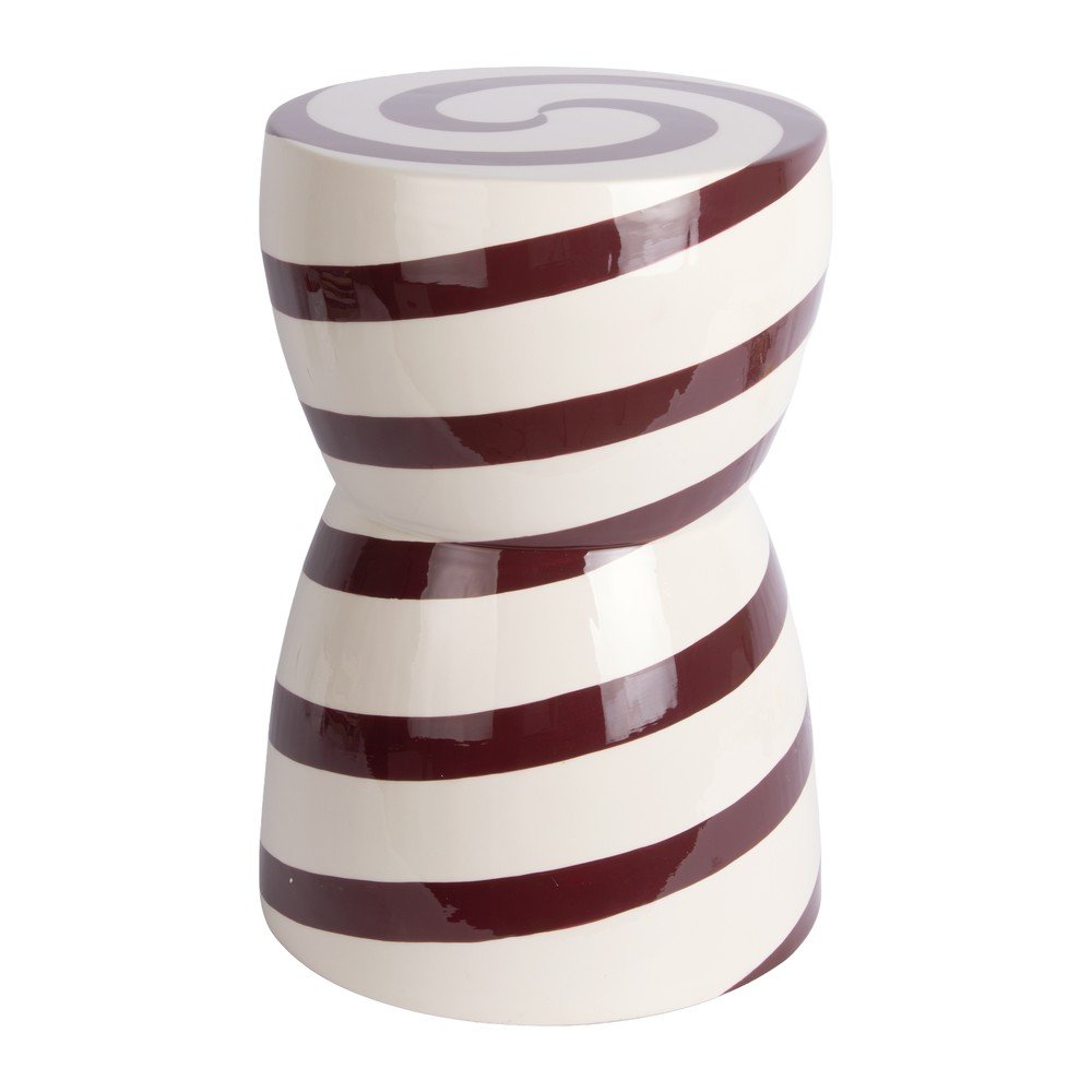 Kovový kulatý odkládací stolek ø 30 cm Dublin Swirl – Leitmotiv Leitmotiv