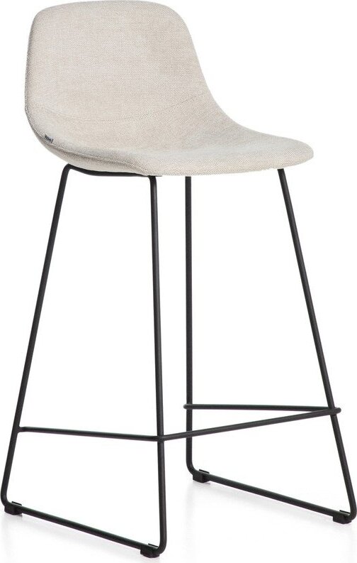 Krémová barová židle (výška sedáku 76 cm) Zahara – Kave Home Kave Home