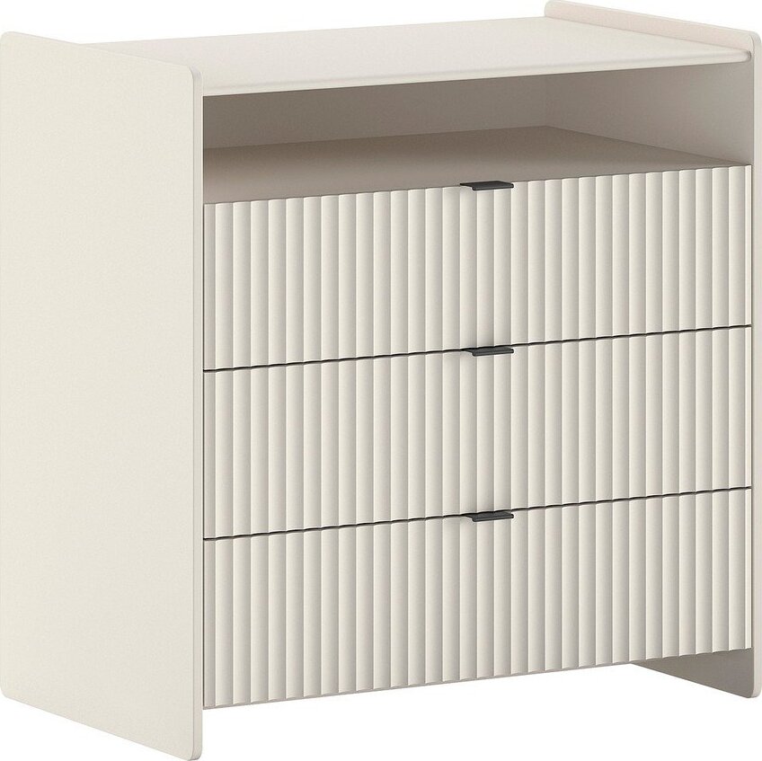 Krémová dětská komoda z MDF 90x92x55 cm Lux – Vipack Vipack