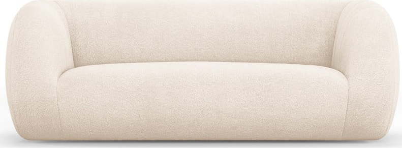 Krémová pohovka z textilie bouclé 210 cm Essen - II. jakost – Cosmopolitan Design Cosmopolitan design