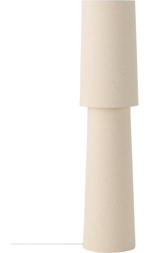 Krémová stojací lampa z materiálu bouclé (výška 119 cm) Philo – Ellos Home Ellos Home
