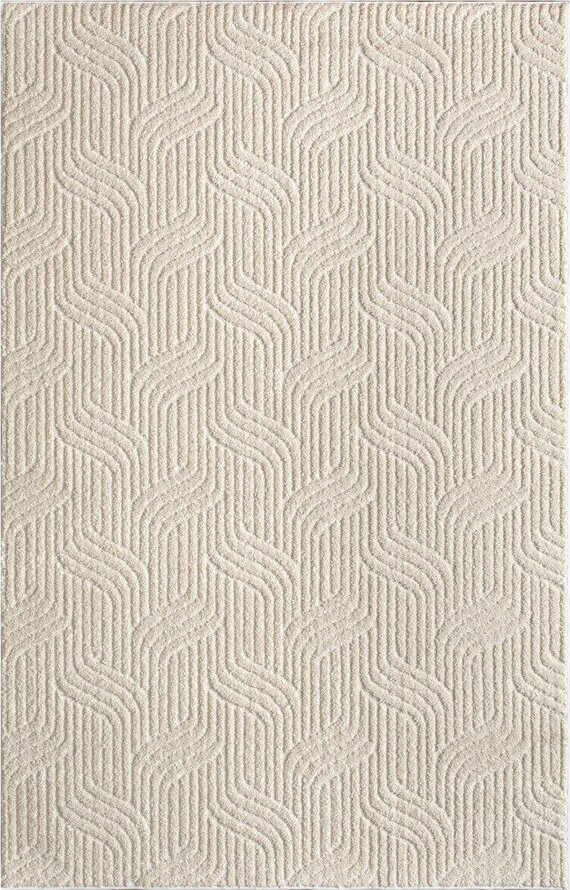 Krémový pratelný koberec 150x230 cm Loopy – Mila Home Mila Home