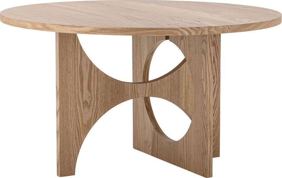 Kulatý konferenční stolek v dekoru jedle v přírodní barvě ø 80 cm Alden – Bloomingville Bloomingville