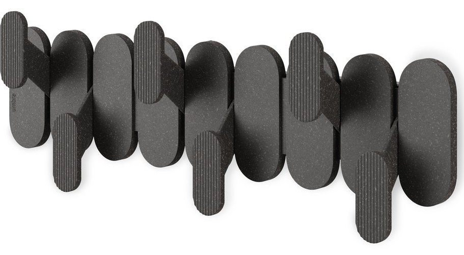 Matně černý ocelový nástěnný věšák 16 cm Tempo – Umbra Umbra