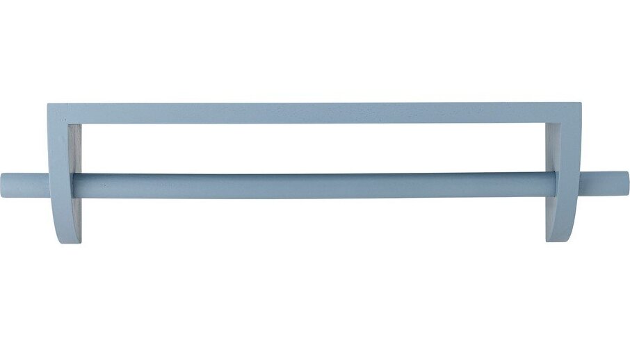 Modrá dětská police z masivu pavlovnie 60 cm Mingus – Bloomingville Mini Bloomingville Mini