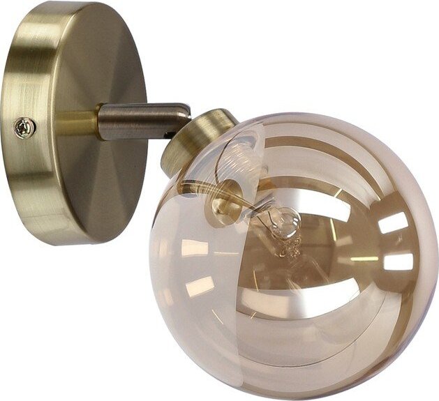 Nástěnné svítidlo v bronzové barvě ø 10 cm Rodia – Candellux Lighting Candellux Lighting