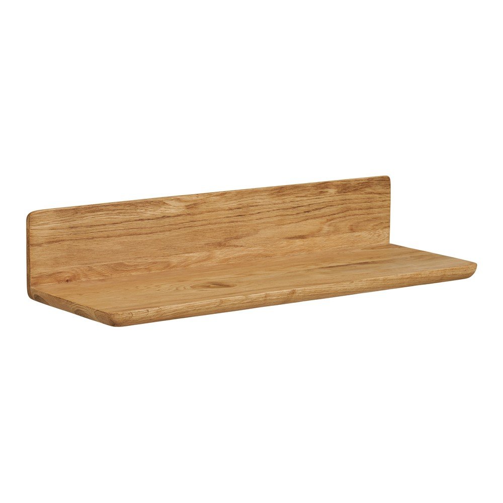 Police z dubového dřeva ve světle přírodní barvě 60 cm Salina – House Nordic House Nordic