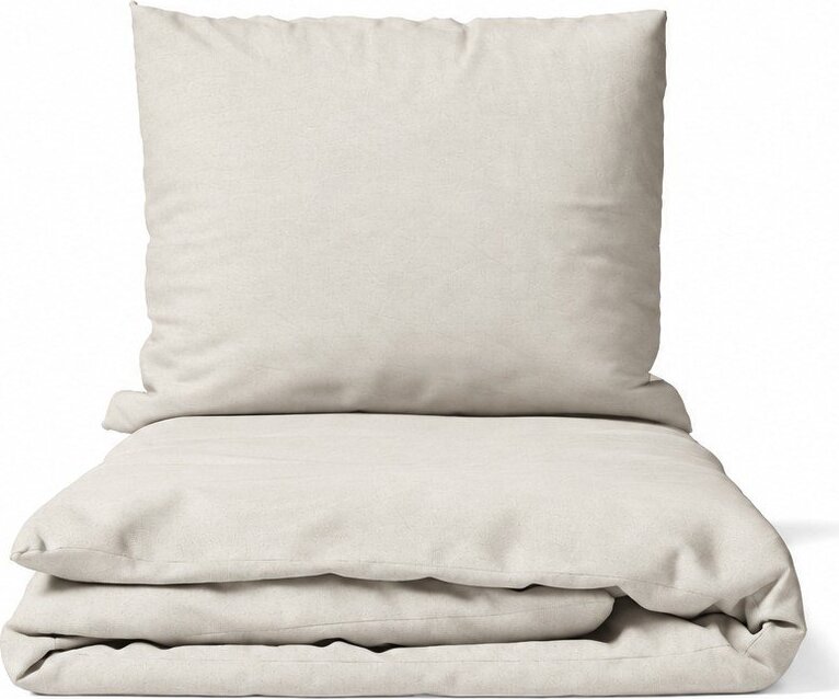 Povlečení na jednolůžko z bavlny Renforcé v přírodní barvě 140x200 cm Cotton – Bonami Essentials Bonami Essentials