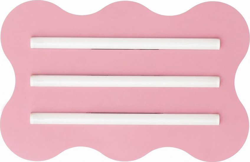 Růžové kovové stropní svítidlo 5x43 cm KLOVER – Thoro Thoro