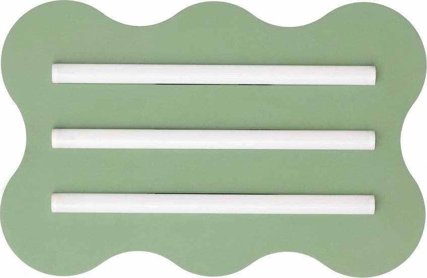 Šalvějově zelené kovové stropní svítidlo 5x43 cm KLOVER – Thoro Thoro