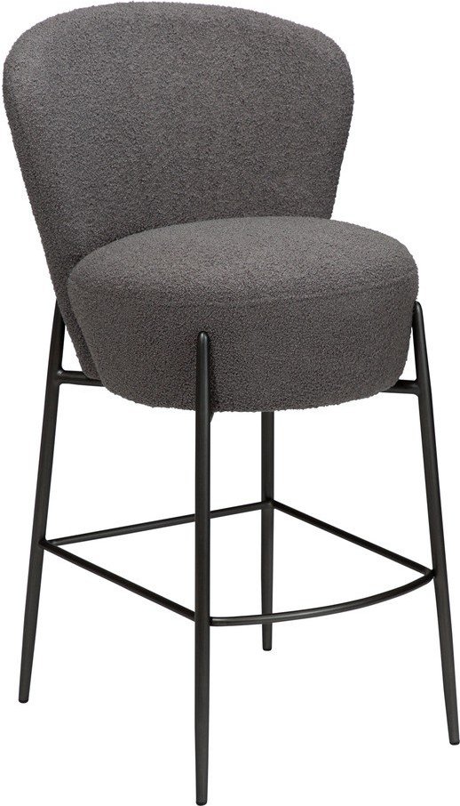 Šedá barová židle (výška sedáku 68 cm) Orbit – DAN-FORM Denmark ​​​​​DAN-FORM Denmark