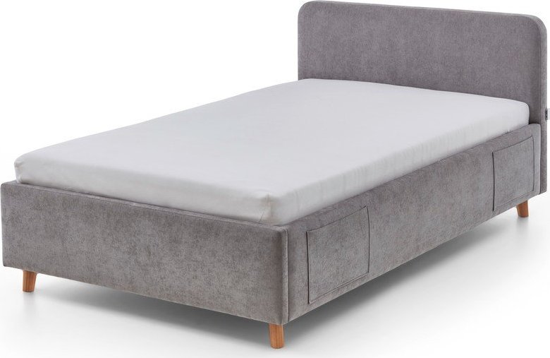 Šedá dětská postel s úložným prostorem s roštem 120x200 cm Cosy – Meise Möbel Meise Möbel